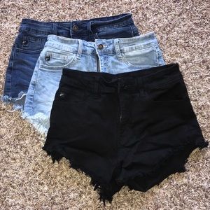 Kancan High Rose shorts bundle
